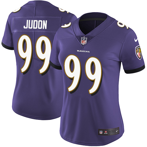 Women's Nike Baltimore Ravens #99 Matt Judon Purple Team Color Vapor Untouchable Elite Player NFL Jersey