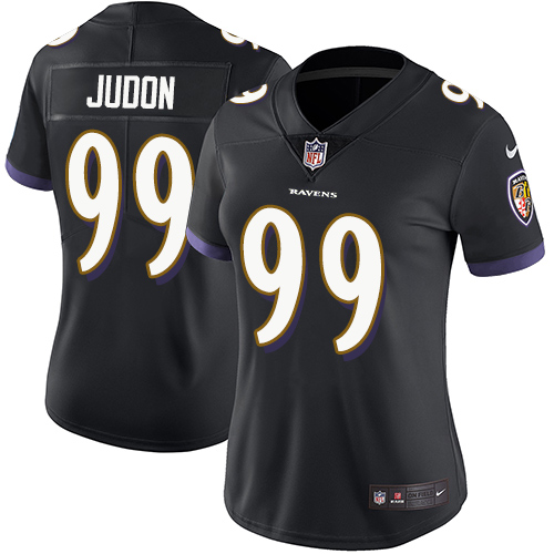 Women's Nike Baltimore Ravens #99 Matt Judon Black Alternate Vapor Untouchable Limited Player NFL Jersey