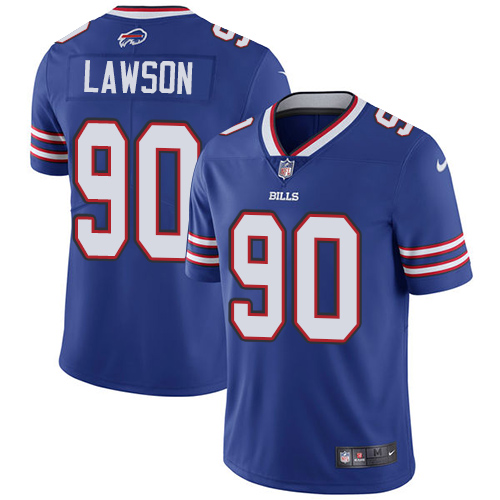 Youth Nike Buffalo Bills #90 Shaq Lawson Royal Blue Team Color Vapor Untouchable Elite Player NFL Jersey