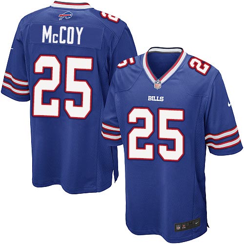 Men's Nike Buffalo Bills #25 LeSean McCoy Game Royal Blue Team Color NFL Jersey