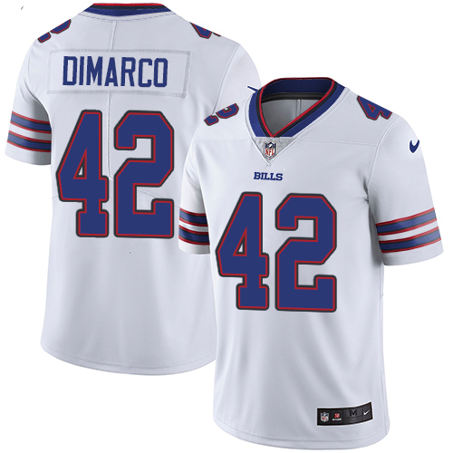 Youth Nike Buffalo Bills #42 Patrick DiMarco White Vapor Untouchable Limited Player NFL Jersey
