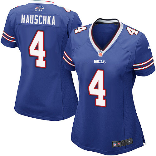 Women's Nike Buffalo Bills #4 Stephen Hauschka Game Royal Blue Team Color NFL Jersey