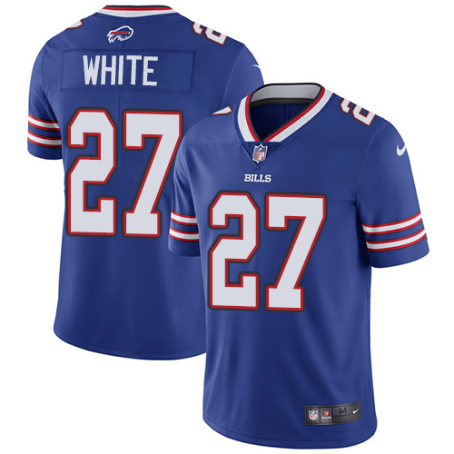 Men's Nike Buffalo Bills #27 Tre'Davious White Royal Blue Team Color Vapor Untouchable Limited Player NFL Jersey