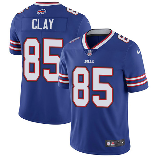 Youth Nike Buffalo Bills #85 Charles Clay Royal Blue Team Color Vapor Untouchable Elite Player NFL Jersey