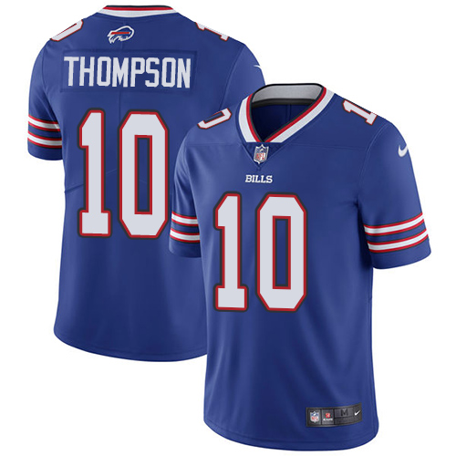 Youth Nike Buffalo Bills #10 Deonte Thompson Royal Blue Team Color Vapor Untouchable Limited Player NFL Jersey