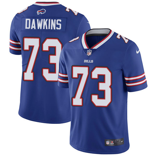 Youth Nike Buffalo Bills #73 Dion Dawkins Royal Blue Team Color Vapor Untouchable Limited Player NFL Jersey