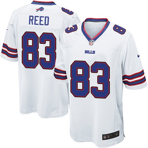 Men's Nike Buffalo Bills #83 Andre Reed Game White NFL Jersey