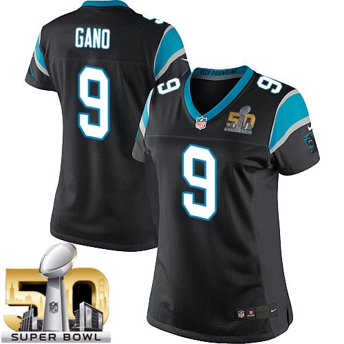 Women's Nike Carolina Panthers #19 Russell Shepard Game Black Fashion NFL Jersey