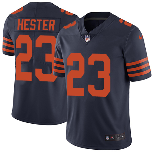 Men's Nike Chicago Bears #23 Devin Hester Navy Blue Alternate Vapor Untouchable Limited Player NFL Jersey