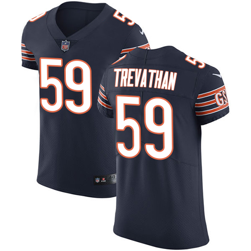 Men's Nike Chicago Bears #59 Danny Trevathan Navy Blue Team Color Vapor Untouchable Elite Player NFL Jersey