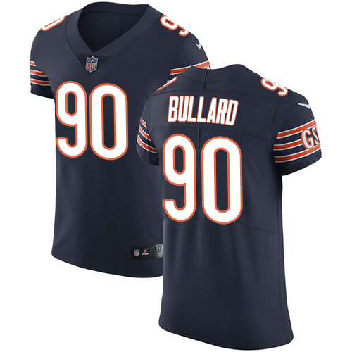 Men's Nike Chicago Bears #90 Jonathan Bullard Navy Blue Team Color Vapor Untouchable Elite Player NFL Jersey