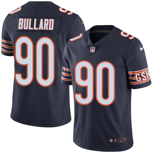 Youth Nike Chicago Bears #90 Jonathan Bullard Navy Blue Team Color Vapor Untouchable Elite Player NFL Jersey