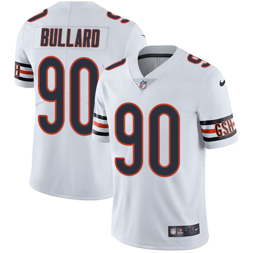 Youth Nike Chicago Bears #90 Jonathan Bullard White Vapor Untouchable Limited Player NFL Jersey
