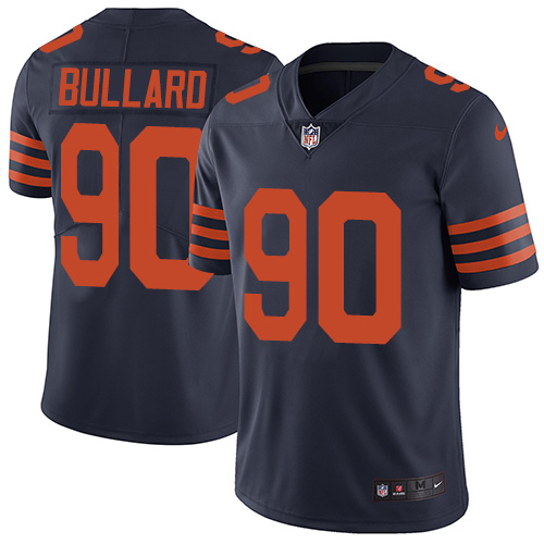 Youth Nike Chicago Bears #90 Jonathan Bullard Navy Blue Alternate Vapor Untouchable Elite Player NFL Jersey
