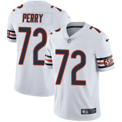Youth Nike Chicago Bears #72 William Perry White Vapor Untouchable Elite Player NFL Jersey