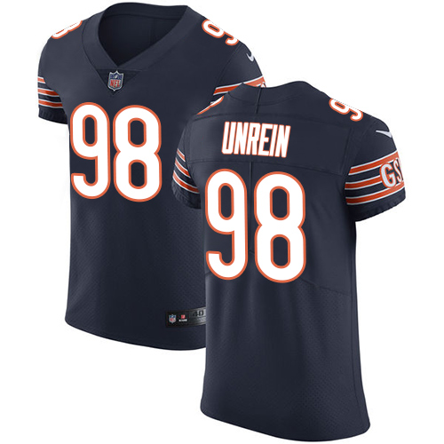 Men's Nike Chicago Bears #98 Mitch Unrein Navy Blue Team Color Vapor Untouchable Elite Player NFL Jersey