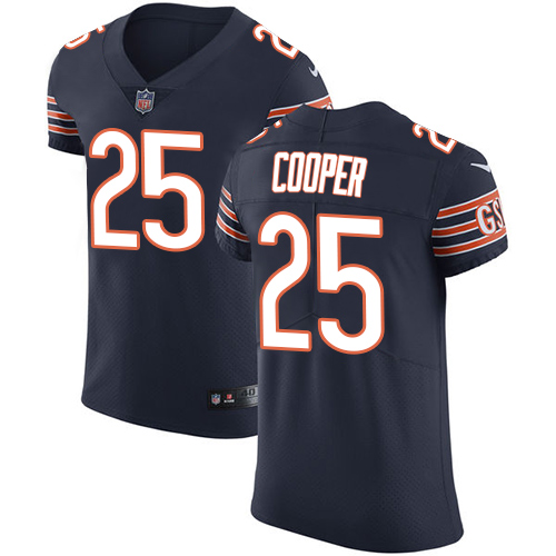 Men's Nike Chicago Bears #25 Marcus Cooper Navy Blue Team Color Vapor Untouchable Elite Player NFL Jersey