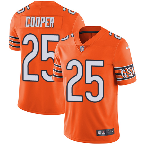 Men's Nike Chicago Bears #25 Marcus Cooper Limited Orange Rush Vapor Untouchable NFL Jersey