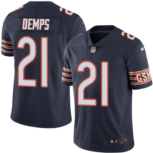 Youth Nike Chicago Bears #21 Quintin Demps Navy Blue Team Color Vapor Untouchable Limited Player NFL Jersey