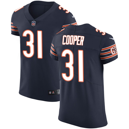 Men's Nike Chicago Bears #31 Marcus Cooper Navy Blue Team Color Vapor Untouchable Elite Player NFL Jersey