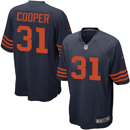 Men's Nike Chicago Bears #31 Marcus Cooper Game Navy Blue Alternate NFL Jersey