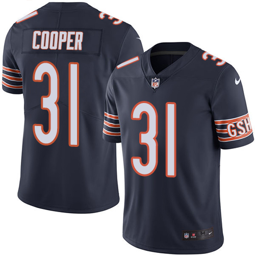 Youth Nike Chicago Bears #31 Marcus Cooper Navy Blue Team Color Vapor Untouchable Elite Player NFL Jersey