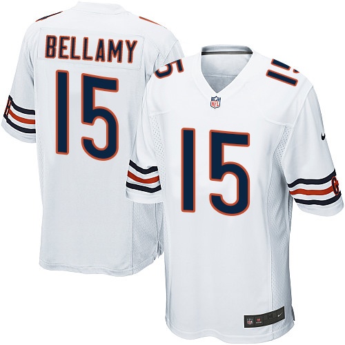 Men's Nike Chicago Bears #15 Josh Bellamy Game White NFL Jersey