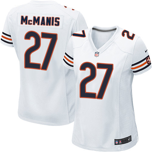 Women's Nike Chicago Bears #27 Sherrick McManis Game White NFL Jersey