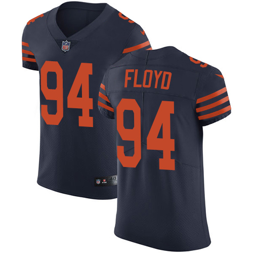 Men's Nike Chicago Bears #94 Leonard Floyd Elite Navy Blue Alternate NFL Jersey