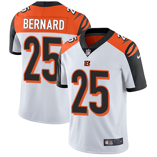 Men's Nike Cincinnati Bengals #25 Giovani Bernard White Vapor Untouchable Limited Player NFL Jersey