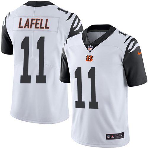 Men's Nike Cincinnati Bengals #11 Brandon LaFell Limited White Rush Vapor Untouchable NFL Jersey