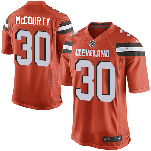 Men's Nike Cleveland Browns #30 Jason McCourty Game Orange Alternate NFL Jersey