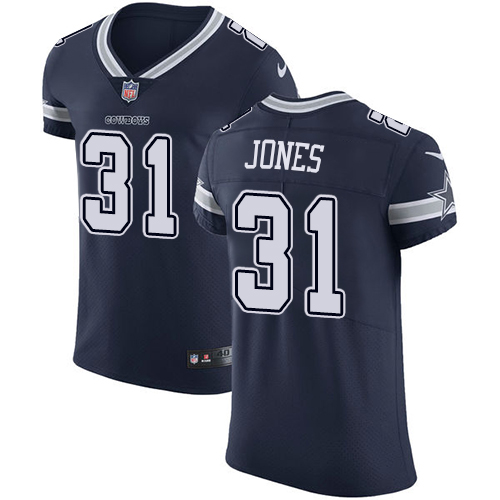 Men's Nike Dallas Cowboys #31 Byron Jones Navy Blue Team Color Vapor Untouchable Elite Player NFL Jersey
