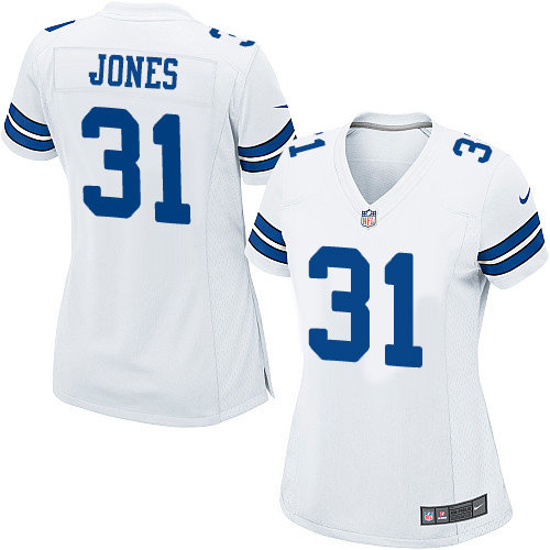 Women's Nike Dallas Cowboys #31 Byron Jones Game White NFL Jersey