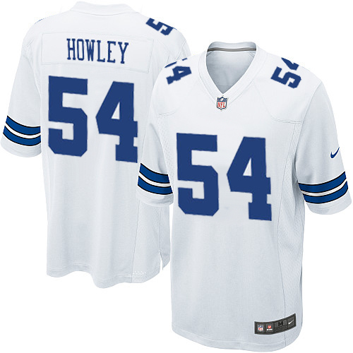 Men's Nike Dallas Cowboys #54 Chuck Howley Game White NFL Jersey