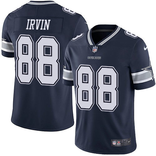 Men's Nike Dallas Cowboys #88 Michael Irvin Navy Blue Team Color Vapor Untouchable Limited Player NFL Jersey