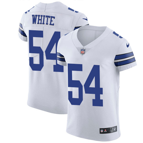 Men's Nike Dallas Cowboys #54 Randy White White Vapor Untouchable Elite Player NFL Jersey