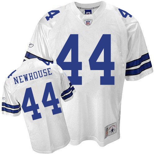 Reebok Dallas Cowboys #44 Robert Newhouse Replica White Legend Throwback NFL Jersey