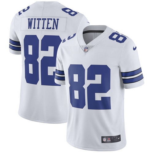 Youth Nike Dallas Cowboys #82 Jason Witten White Vapor Untouchable Limited Player NFL Jersey