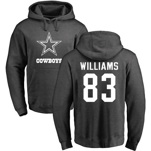 NFL Nike Dallas Cowboys #83 Terrance Williams Ash One Color Pullover Hoodie