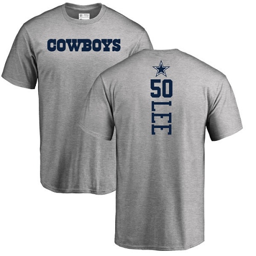 NFL Nike Dallas Cowboys #50 Sean Lee Ash Backer T-Shirt