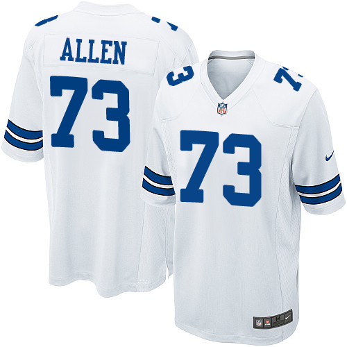 Men's Nike Dallas Cowboys #73 Larry Allen Game White NFL Jersey