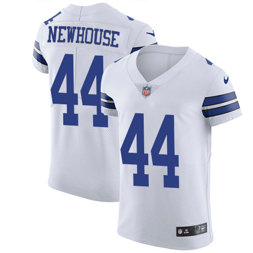 Men's Nike Dallas Cowboys #44 Robert Newhouse White Vapor Untouchable Elite Player NFL Jersey