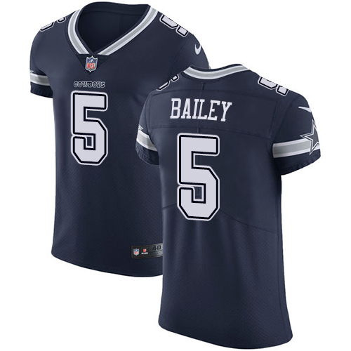 Men's Nike Dallas Cowboys #5 Dan Bailey Navy Blue Team Color Vapor Untouchable Elite Player NFL Jersey