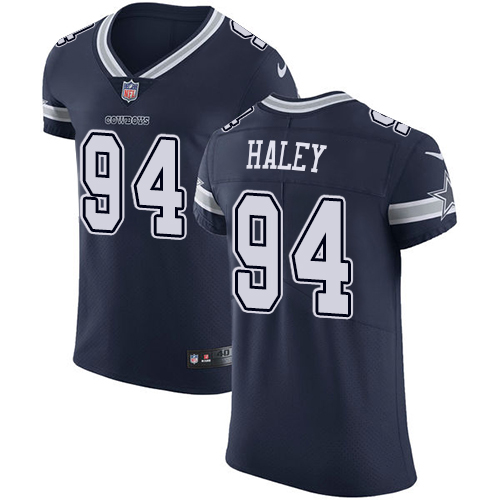 Men's Nike Dallas Cowboys #94 Charles Haley Navy Blue Team Color Vapor Untouchable Elite Player NFL Jersey