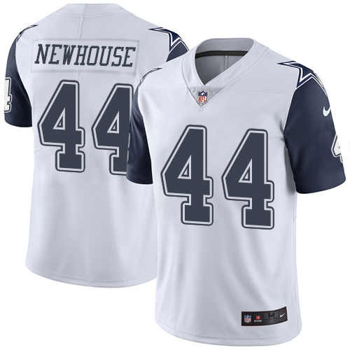Men's Nike Dallas Cowboys #44 Robert Newhouse Limited White Rush Vapor Untouchable NFL Jersey