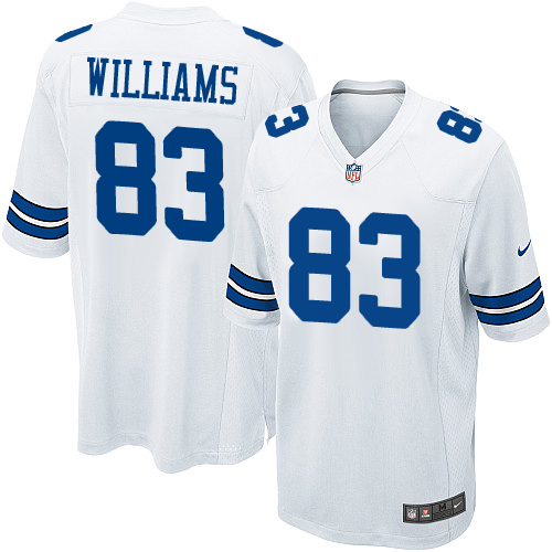 Men's Nike Dallas Cowboys #83 Terrance Williams Game White NFL Jersey