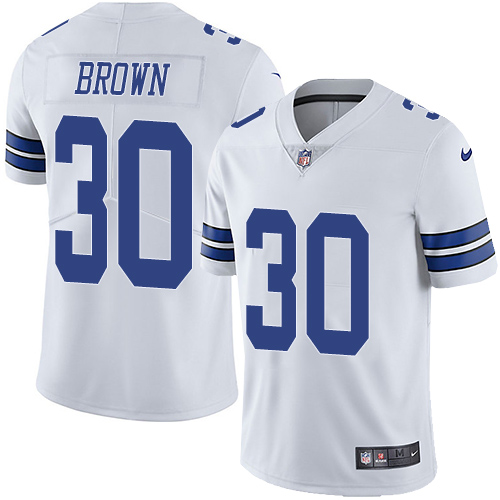 Youth Nike Dallas Cowboys #30 Anthony Brown White Vapor Untouchable Limited Player NFL Jersey