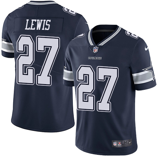 Men's Nike Dallas Cowboys #27 Jourdan Lewis Navy Blue Team Color Vapor Untouchable Limited Player NFL Jersey