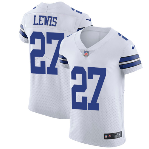 Men's Nike Dallas Cowboys #27 Jourdan Lewis White Vapor Untouchable Elite Player NFL Jersey